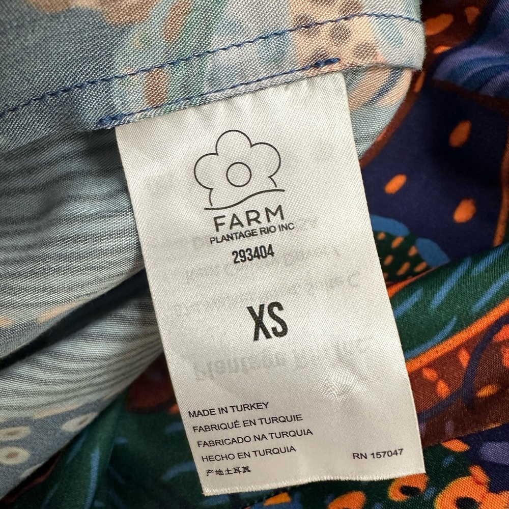 Farm Rio silk top - Picture 6 of 8